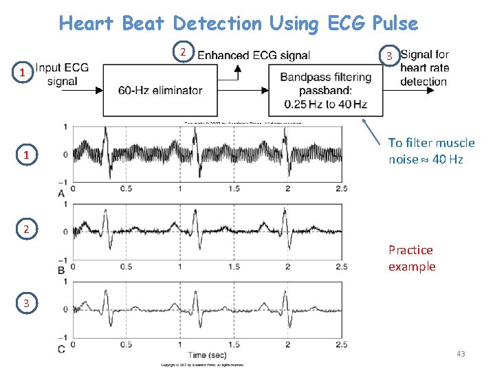 Heart Beat Detection Using ECG Pulse 2 3 1 1 To filter muscle noise