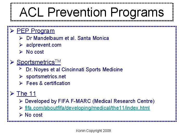 Current Trends in Youth Sports Injuries Jeff G