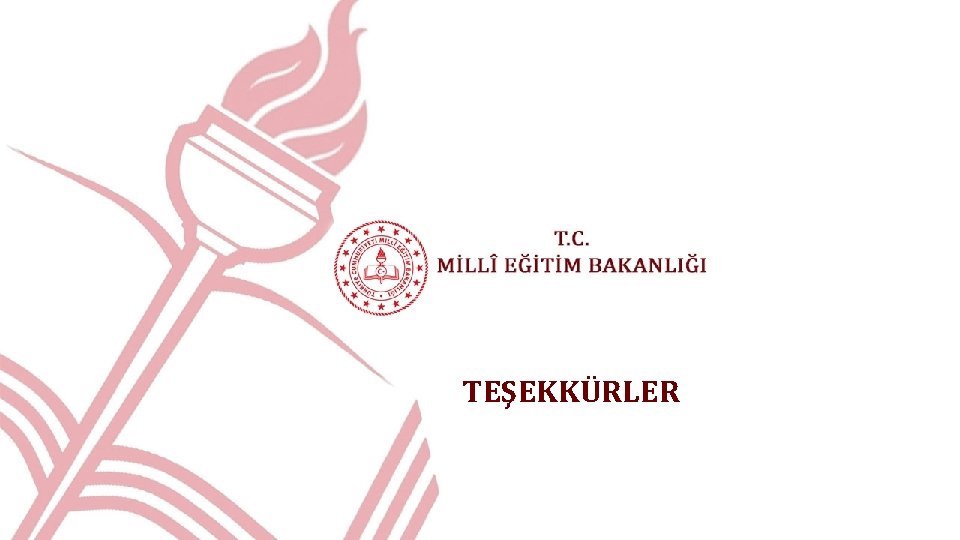 TEŞEKKÜRLER TEŞEKKÜRLER