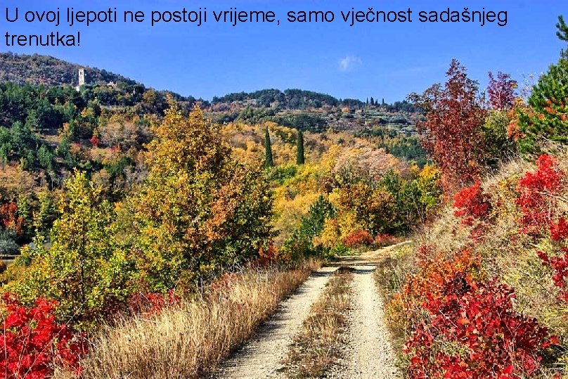 U ovoj ljepoti ne postoji vrijeme, samo vječnost sadašnjeg trenutka! 