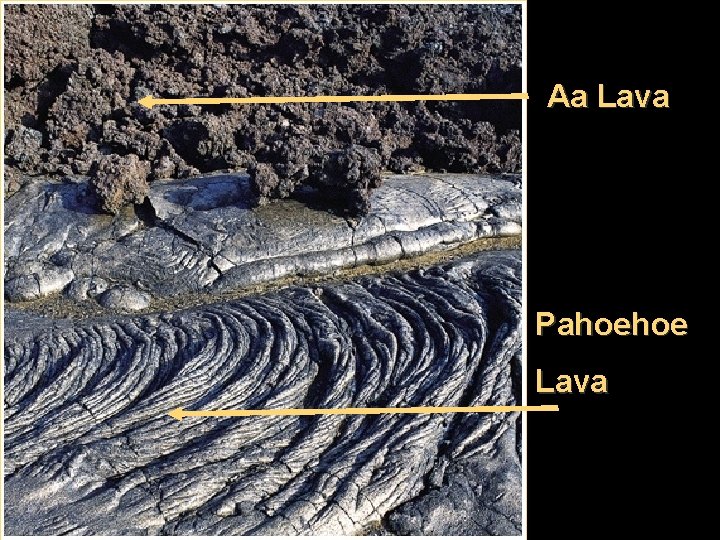 Aa Lava Pahoehoe Lava 