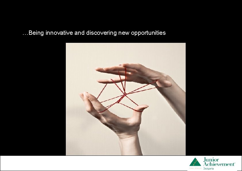 …Being innovative and discovering new opportunities 32 pt __ Smallest _______ 28 pt __