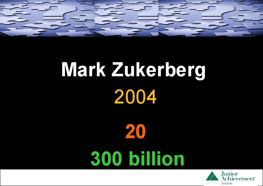 32 pt __ Smallest _______ 28 pt __ Mark Zukerberg 2004 __ _______ __