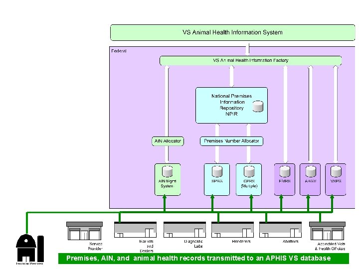 NAIS National Animal Identification System Premises, AIN, and www. usda. gov/nais animal health records
