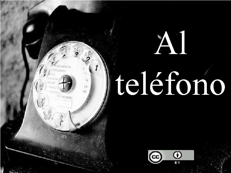 Al teléfono 