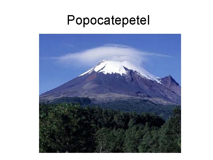 Popocatepetel 