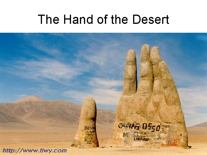 The Hand of the Desert 