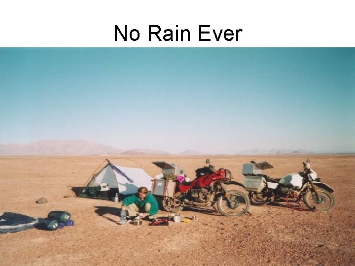 No Rain Ever 