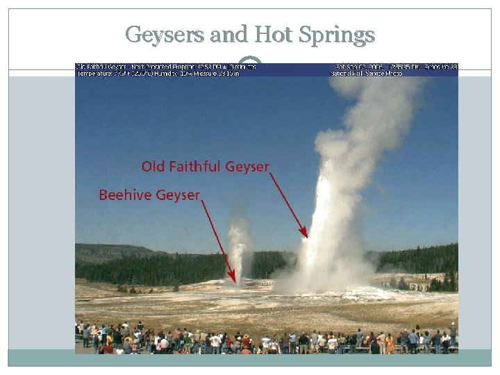 Geysers and Hot Springs 