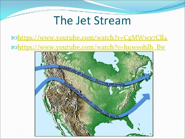 The Jet Stream https: //www. youtube. com/watch? v=Cg. MWwx 7 Cll 4 https: //www.