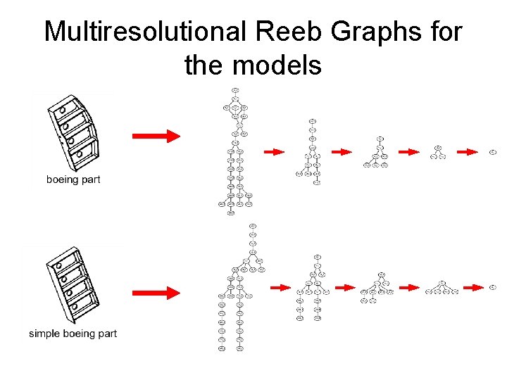 Multiresolutional Reeb Graphs for the models 