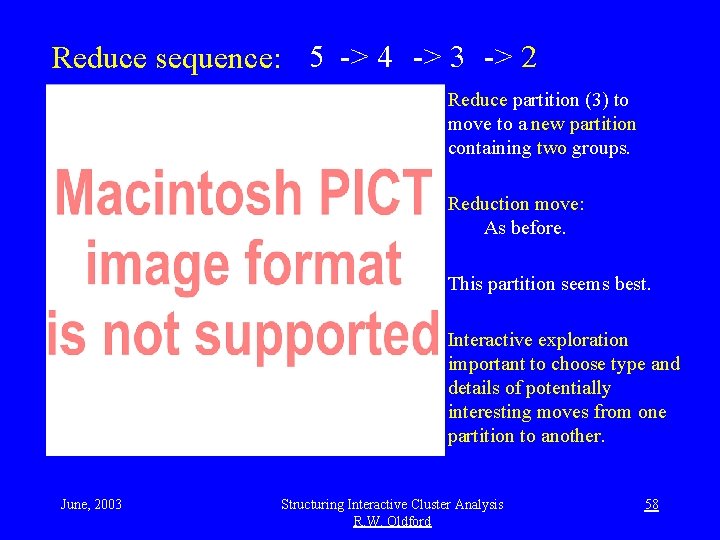 Reduce sequence: 5 -> 4 -> 3 -> 2 Reduce partition (3) to move