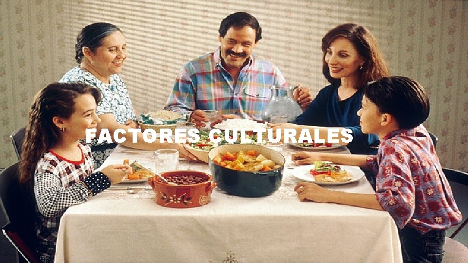 FACTORES CULTURALES 