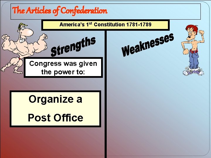 The Articles of Confederation Americas 1 st Constitution