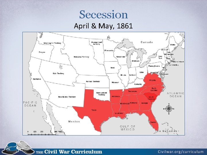 Secession April & May, 1861 