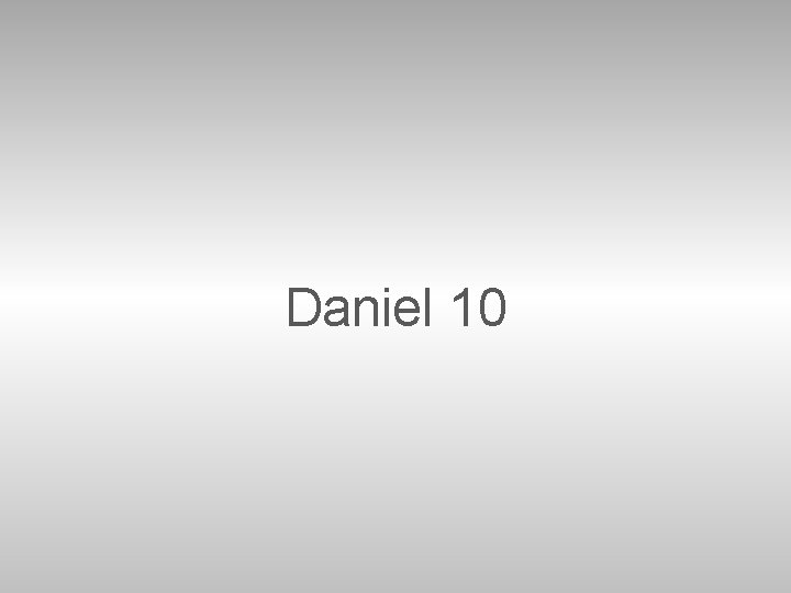 Daniel 10 