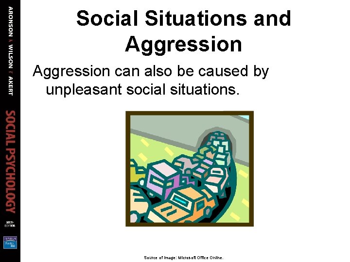 Social Situations and Aggression can also be caused by unpleasant social situations. Source of