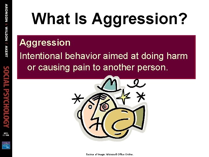 What Is Aggression? Aggression Intentional behavior aimed at doing harm or causing pain to