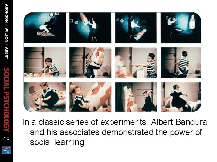 In a classic series of experiments, Albert Bandura and his associates demonstrated the power