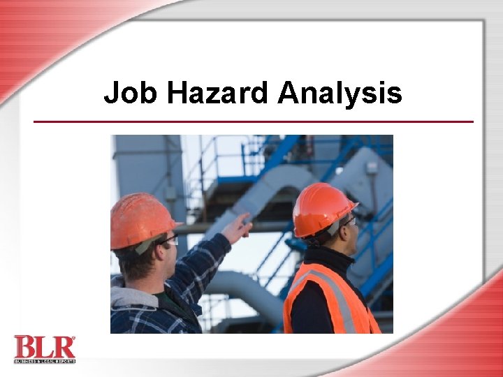 Job Hazard Analysis 