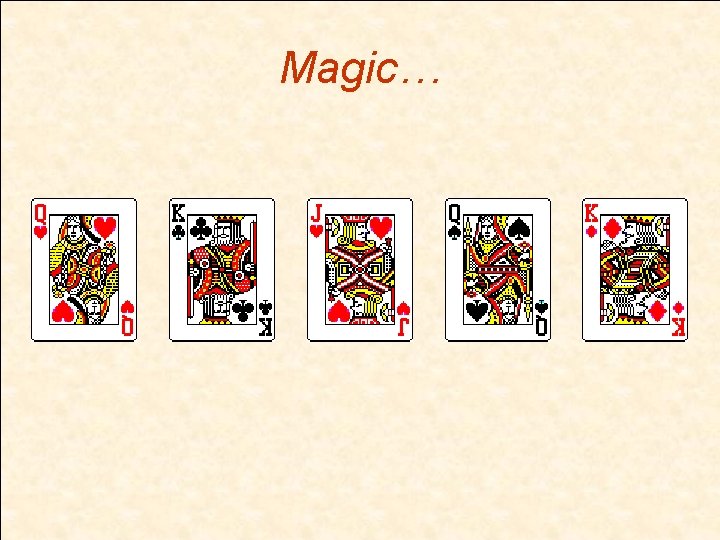 Magic… 