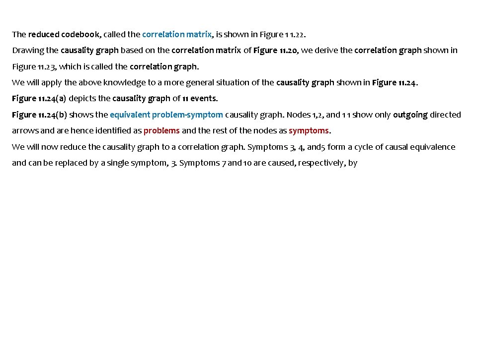 The reduced codebook, called the correlation matrix, is shown in Figure 1 1. 22.