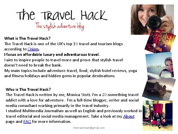 What is The Travel Hack? The Travel Hack is one of the UK’s top