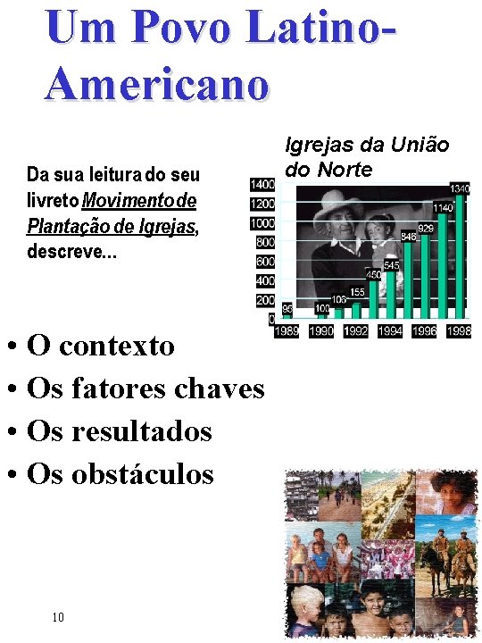 Um Povo Latino. Americano Da sua leitura do seu livreto Movimento de Plantação de