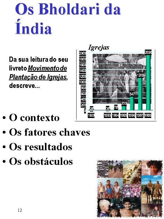 Os Bholdari da Índia Igrejas Da sua leitura do seu livreto Movimento de Plantação