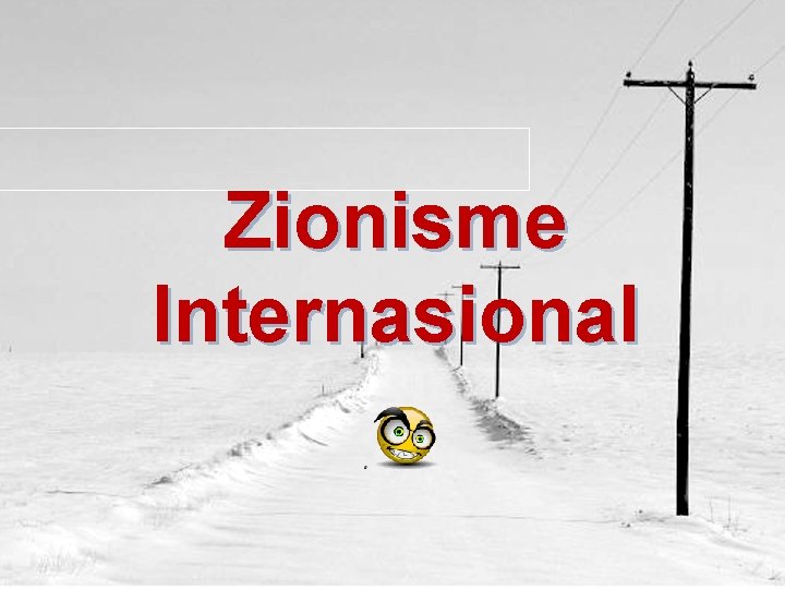 Zionisme Internasional 