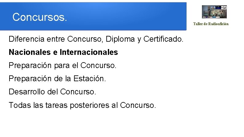 Concursos. Diferencia entre Concurso, Diploma y Certificado. Nacionales e Internacionales Preparación para el Concurso.