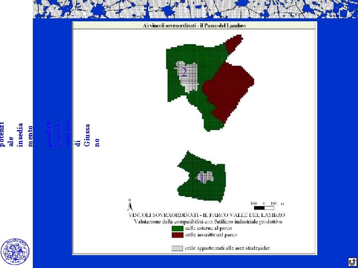 produtt ivo nel comune di Giussa no potenzi ale insedia mento 