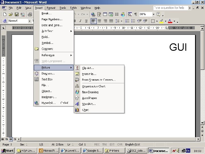 GUI 