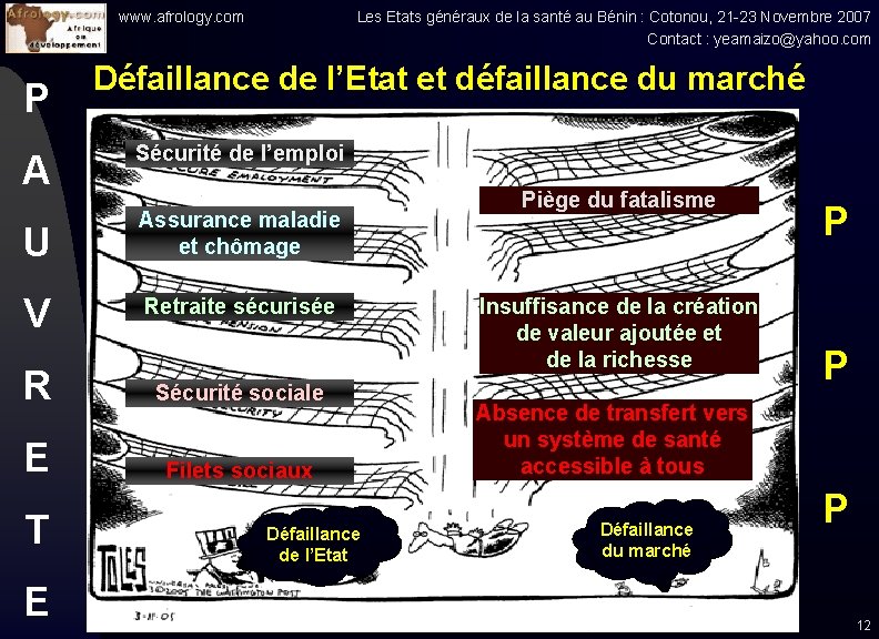 www. afrology. com P A Les Etats généraux de la santé au Bénin :