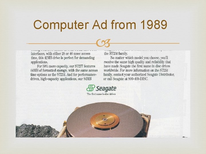 Computer Ad from 1989 