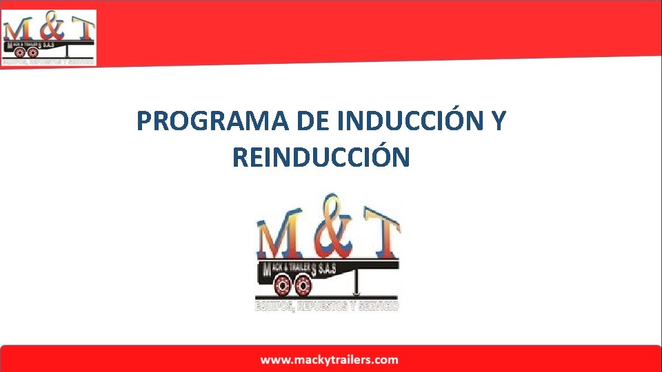 PROGRAMA DE INDUCCIÓN Y REINDUCCIÓN 