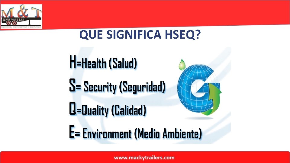 QUE SIGNIFICA HSEQ? 