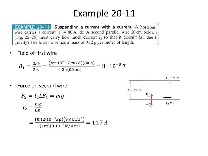 Example 20 -11 • 