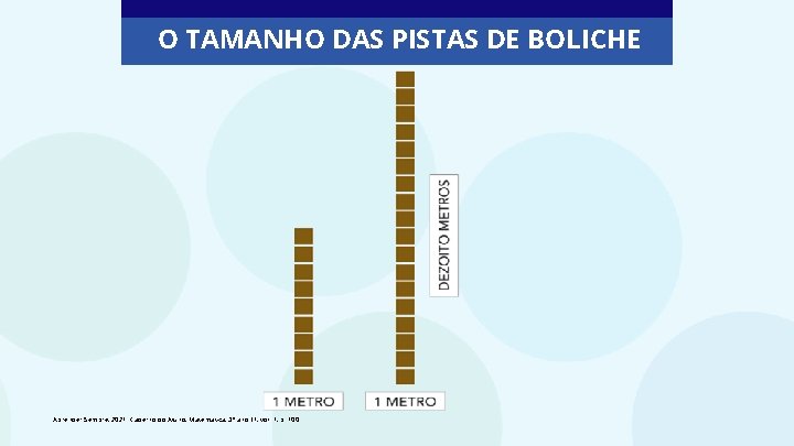 O TAMANHO DAS PISTAS DE BOLICHE Aprender Sempre, 2021. Caderno do Aluno, Matemática, 3º O TAMANHO DAS PISTAS DE BOLICHE Aprender Sempre, 2021. Caderno do Aluno, Matemática, 3º