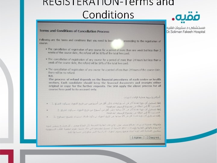 REGISTERATION-Terms and Conditions REGISTERATION-Terms and Conditions
