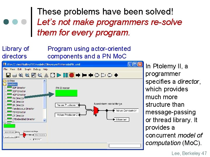 These problems have been solved! Let’s not make programmers re-solve them for every program.