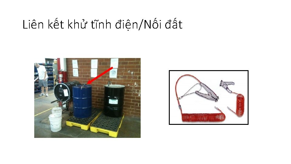 Liên kết khử tĩnh điện/Nối đất 