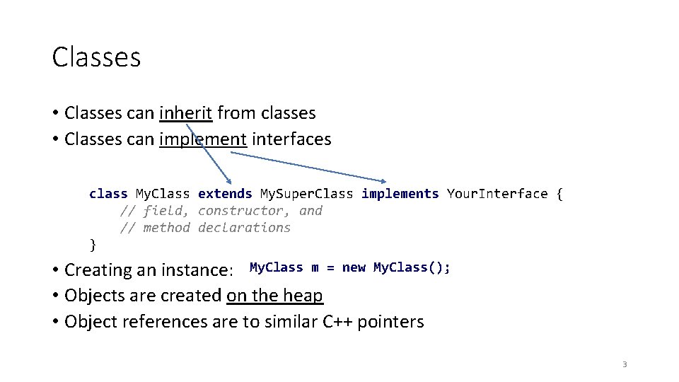 Java OOP Classes inheritance polymorphism Dr Solange Karsenty