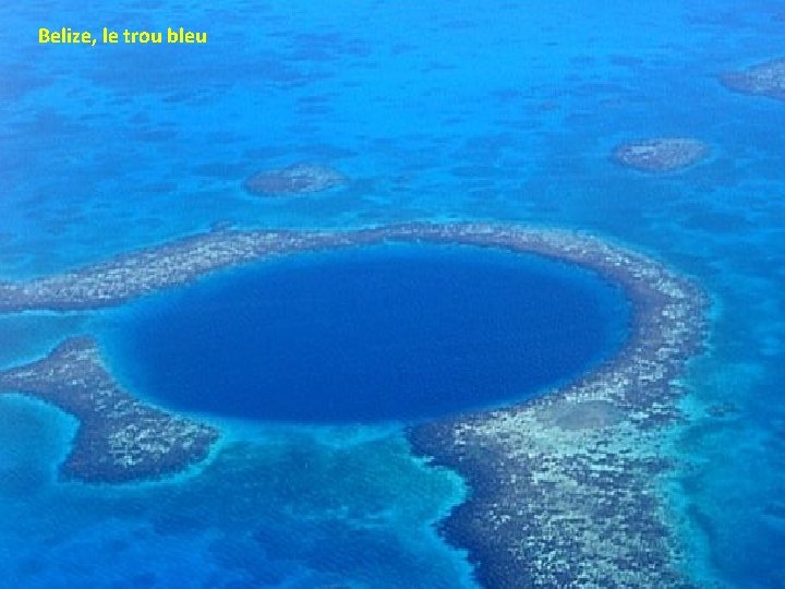 Belize, le trou bleu 