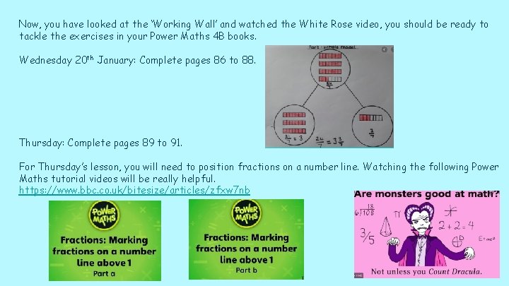 Now, you have looked at the ‘Working Wall’ and watched the White Rose video,