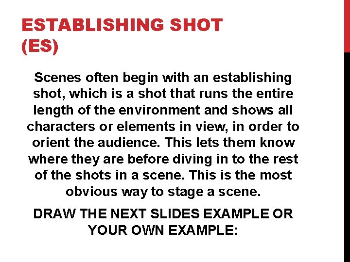 HOW TO MAKE A STORYBOARD TERMS TECHNIQUES FILM