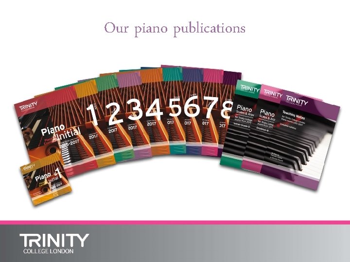 Our piano publications 