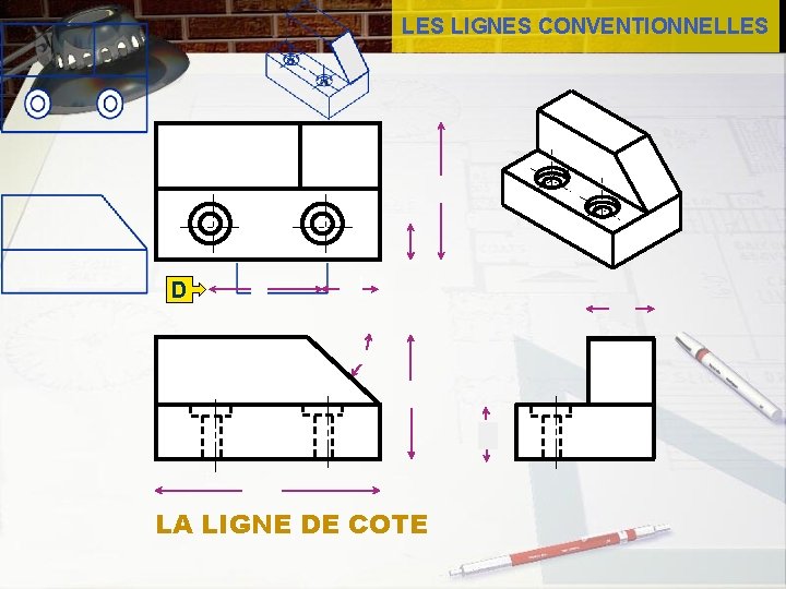 LES LIGNES CONVENTIONNELLES D LA LIGNE DE COTE 