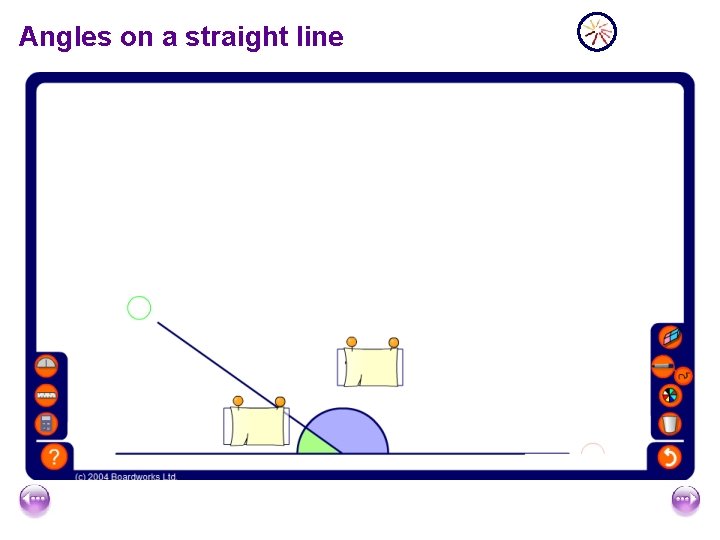 Angles on a straight line 