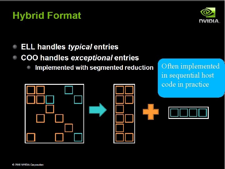 Often implemented in sequential host code in practice 24 ©Wen-mei W. Hwu and David